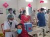 दोपहर 3 बजे तक आठ लाख से अधिक लोगों का टीकाकरण