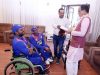 मुख्यमंत्री श्री चौहान से म.प्र. व्हील चेयर क्रिकेट टीम के सदस्यों ने की भेंट