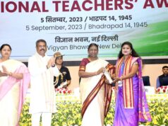 राष्ट्रीय शिक्षक पुरस्कार 2023 से सम्मानित हुए प्रदेश के पांच शिक्षक