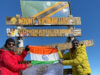 मध्यप्रदेश टूरिज्म बोर्ड के संयुक्त संचालक श्री वडेरिया ने माउंट किलिमंजारो पर लहराया तिरंगा