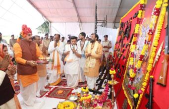 रावण दहन के साथ शस्त्रों का भी व्यापक रूप से हो पूजन : मुख्यमंत्री डॉ. यादव