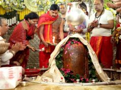 मुख्यमंत्री डॉ. यादव ने सपत्नीक महाशिवरात्रि पर्व पर श्री महाकाल के दर्शन कर पूजन-अर्चन किया