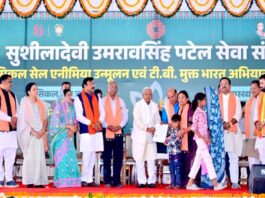 दीन-दुखियों की सेवा का संकल्प प्रेरणादायी और अनुकरणीय : राज्यपाल श्री पटेल