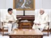 प्रधानमंत्री श्री मोदी से मुख्यमंत्री डॉ. यादव ने की आत्मीय भेंट