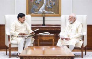 प्रधानमंत्री श्री मोदी से मुख्यमंत्री डॉ. यादव ने की आत्मीय भेंट