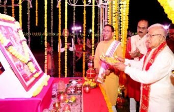 राज्यपाल श्री पटेल लोक भवन गरबा महोत्सव में हुए शामिल